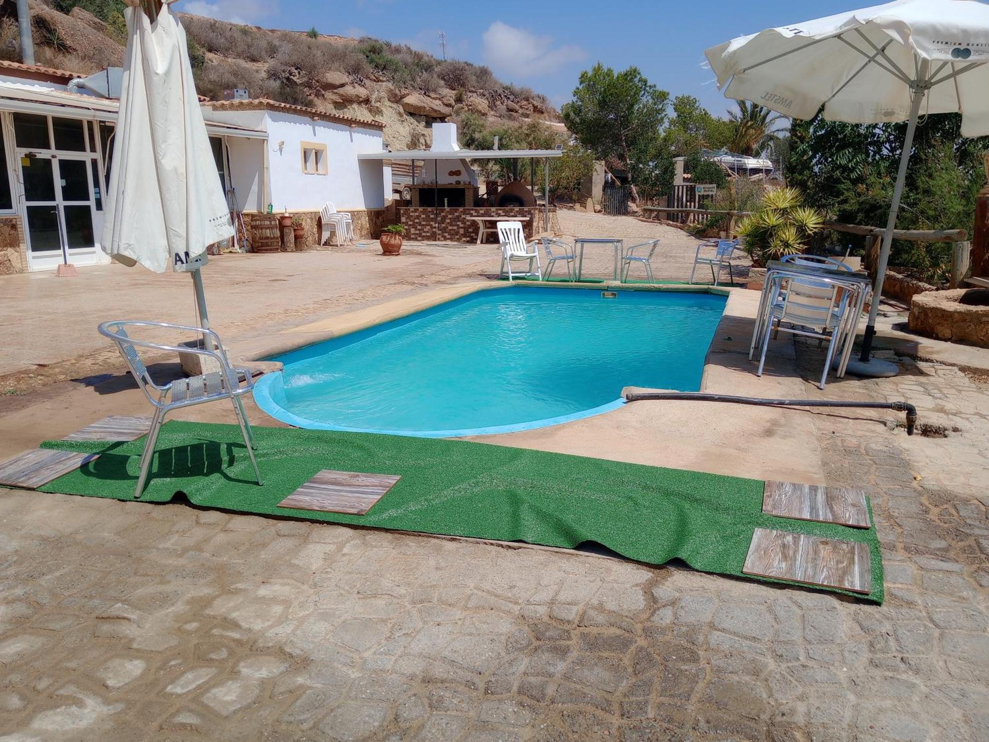 Cortijo Rural Molino El Tarahal Con Piscina Y Zonas Compartidas Exterior foto