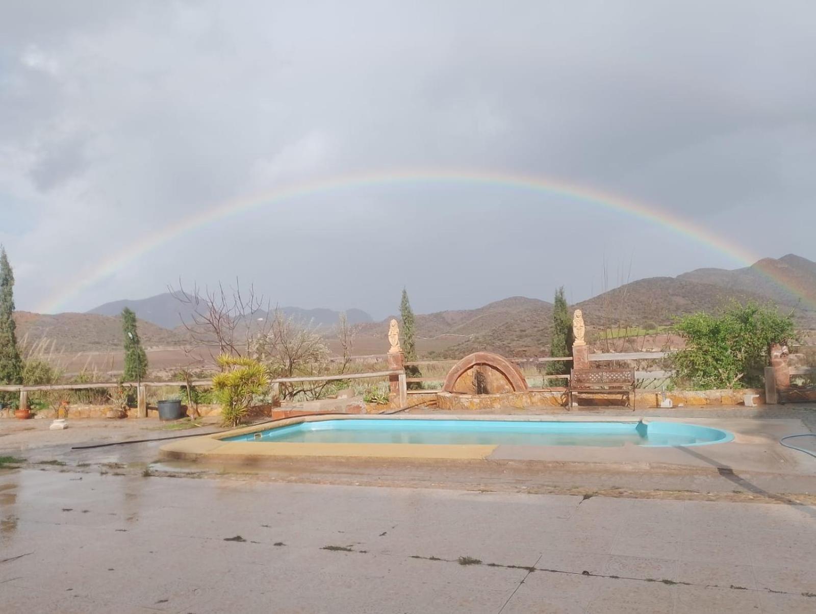 Cortijo Rural Molino El Tarahal Con Piscina Y Zonas Compartidas Exterior foto